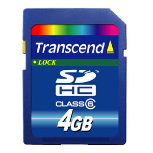 كارت حافظه Transcend SDHC 4G